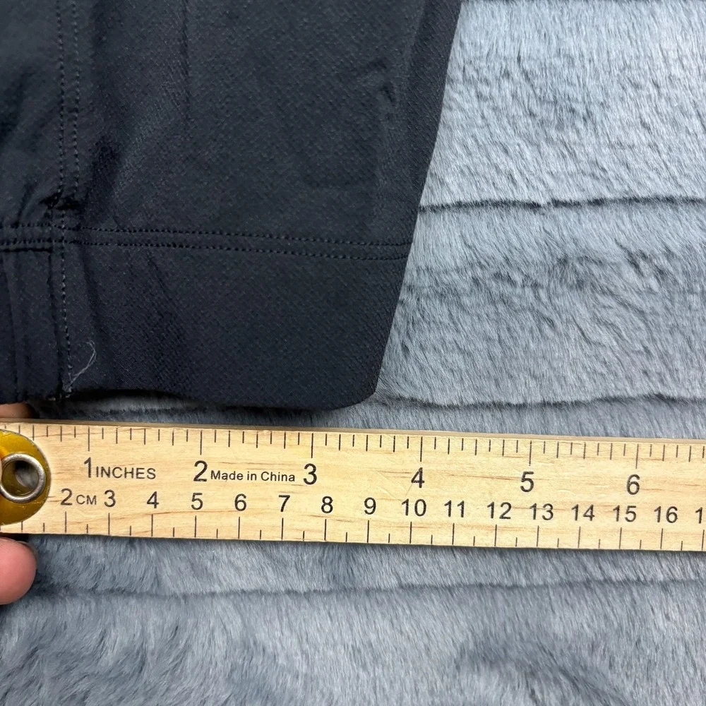 Lululemon Mens Black Athletic Joggers Drawstring Waist Tapered Training Pants